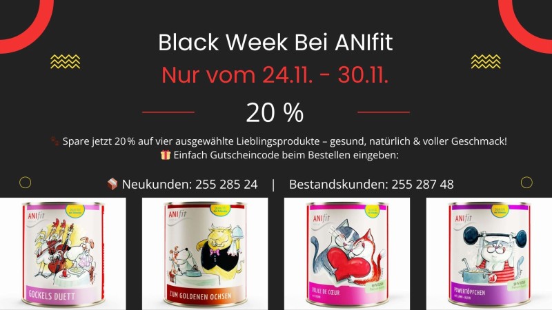 Black Week bei ANIfit